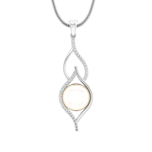 Moonlight Leaf Pendant